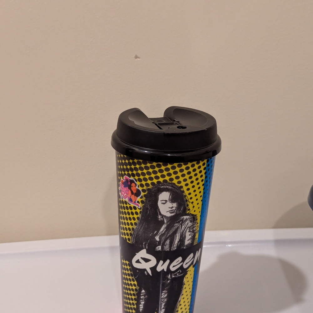 Selena Graphic Travel Mug